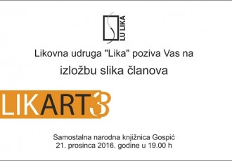 Dođite na izložbu Likart3