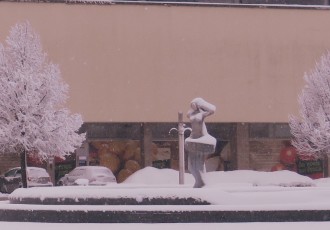 Opet snijeg!!! U Gospiću jutros 17 cm snježnog pokrivača