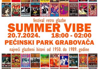Festival Summer Vibe u Pećinskom parku Grabovača