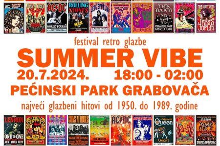 Festival Summer Vibe u Pećinskom parku Grabovača