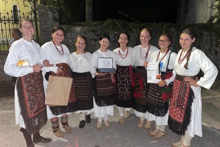 ČESTITAMO: Mlada ženska pjevačka HKUD-a Široka Kula nagrađena za najbolje stihove bećarca