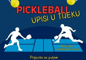 Odvaži se i zaigraj pickleball – upisi u tijeku!