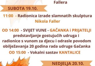 Sutra ne propustite glavni dan 3. Jesenskog festivala u Otočcu