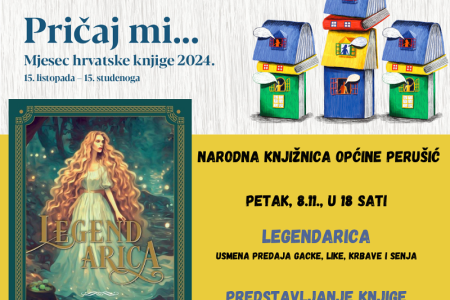 Predstavljanje Legendarice u Narodnoj knjižnici općine Perušić