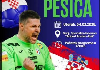 Senjani u utorak 4.veljače od 17 sati dočekuju srebrnog reprezentativca Ivana Pešića!!!