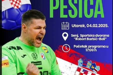 Senjani u utorak 4.veljače od 17 sati dočekuju srebrnog reprezentativca Ivana Pešića!!!